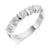 The Raphael Collection – Diamantring i hvitt gull – 3,8 mm – 1,0 ct