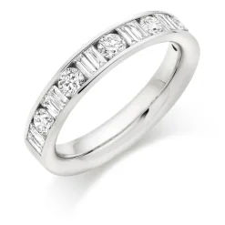 The Raphael Collection – Diamantring i hvitt gull – 3,9 mm – 1,00 ct