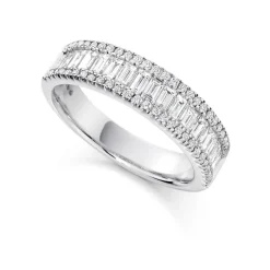 The Raphael Collection – Diamantring i hvitt gull – 5,6 mm – 1,25 ct