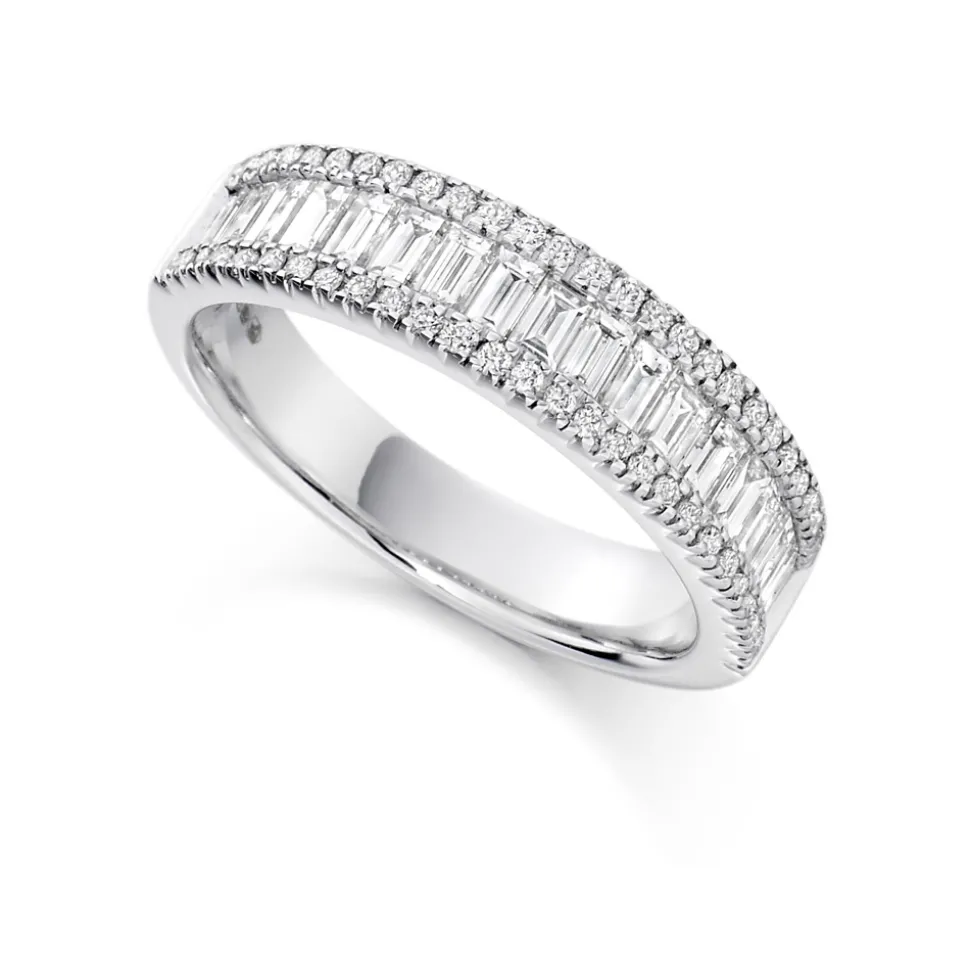 The Raphael Collection – Diamantring i hvitt gull – 5,6 mm – 1,25 ct