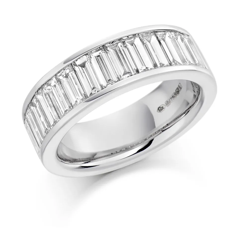 The Raphael Collection – Diamantring i hvitt gull – 6,6 mm – 2,0 ct