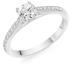 The Raphael Collection – Diamantring i hvitt gull – Totalt 0,65 ct
