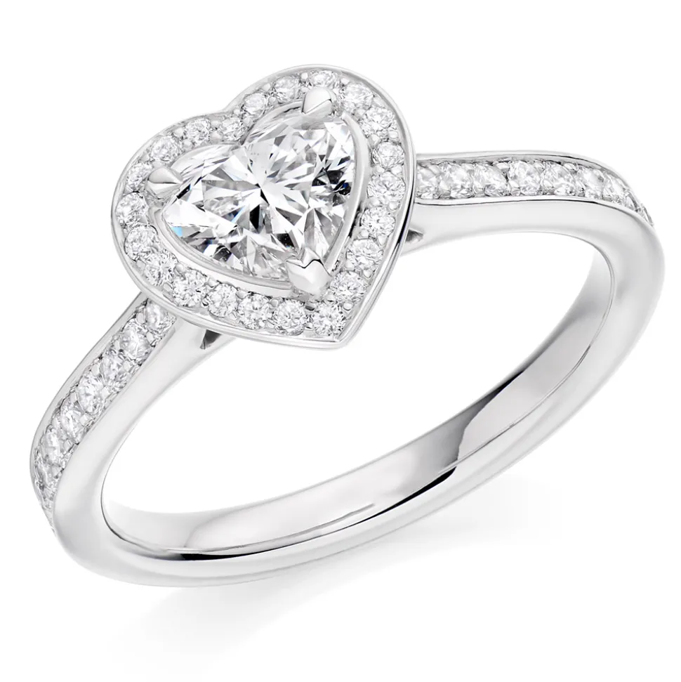 The Raphael Collection – Diamantring i hvitt gull – Totalt 1,05 ct
