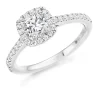 The Raphael Collection – Diamantring i hvitt gull – Totalt 1,10 ct