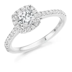 The Raphael Collection – Diamantring i hvitt gull – Totalt 1,10 ct