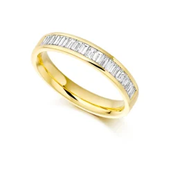 The Raphael Collection – Diamantring i hvitt gull – 3,6 mm bred, totalt 0,56