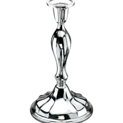 Th.Marthinsen-Sølv lysestake-høyde 18,0 cm