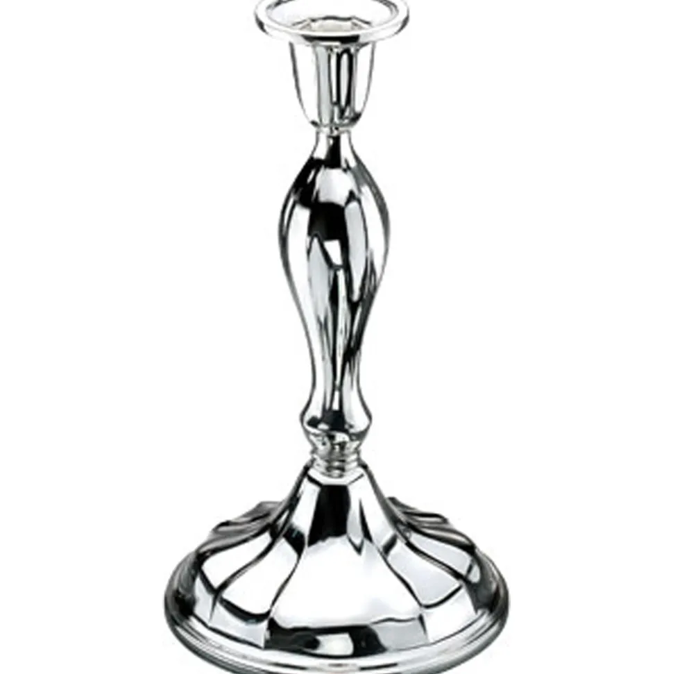 Th.Marthinsen-Sølv lysestake-høyde 18,0 cm
