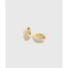 Tom Wood – Ice Hoops Small Pave Gold