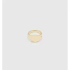 Tom Wood – Mini Signet ring i 9k gult gull- Oval
