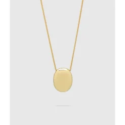 Tom Wood – Pebble halssmykke Gold