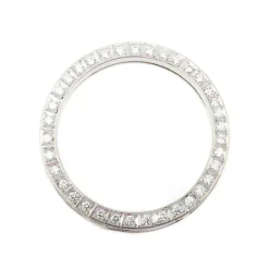 Van Bergen – Circle smykkelås i hvitt gull med 36 x 0,02 ct diamanter TW/SI