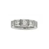 Van Bergen – Classic – Ring i hvitt gull med 5 x 0,15 ct diamanter