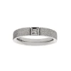 Van Bergen – Classic – Ring i hvitt gull med en 0,05 ct diamant