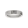 Van Bergen – Classic – Ring i hvitt gull med en 0,10 ct diamant