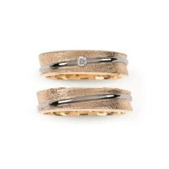 Van Bergen – Forlovelses-/giftering – Alassio – Gult gull, damemodell