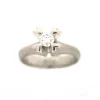 Van Bergen – Golden/Love Heart – Ring i hvitt gull med 0,30 ct diamant