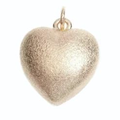 Van Bergen – Golden/Love Heart – Stort hjerteanheng i gult gull