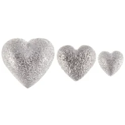 Van Bergen – Hjerte-ørepynt i 14k hvitt gull – Golden/Love heart – Stor versjon