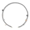 Van Bergen – Kjede i stål med sommerfugler 3 rader – 45 cm NB: Uten lås