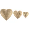 Van Bergen – Ørepynt i 14k gult gull – Golden/Love heart – Stor versjon