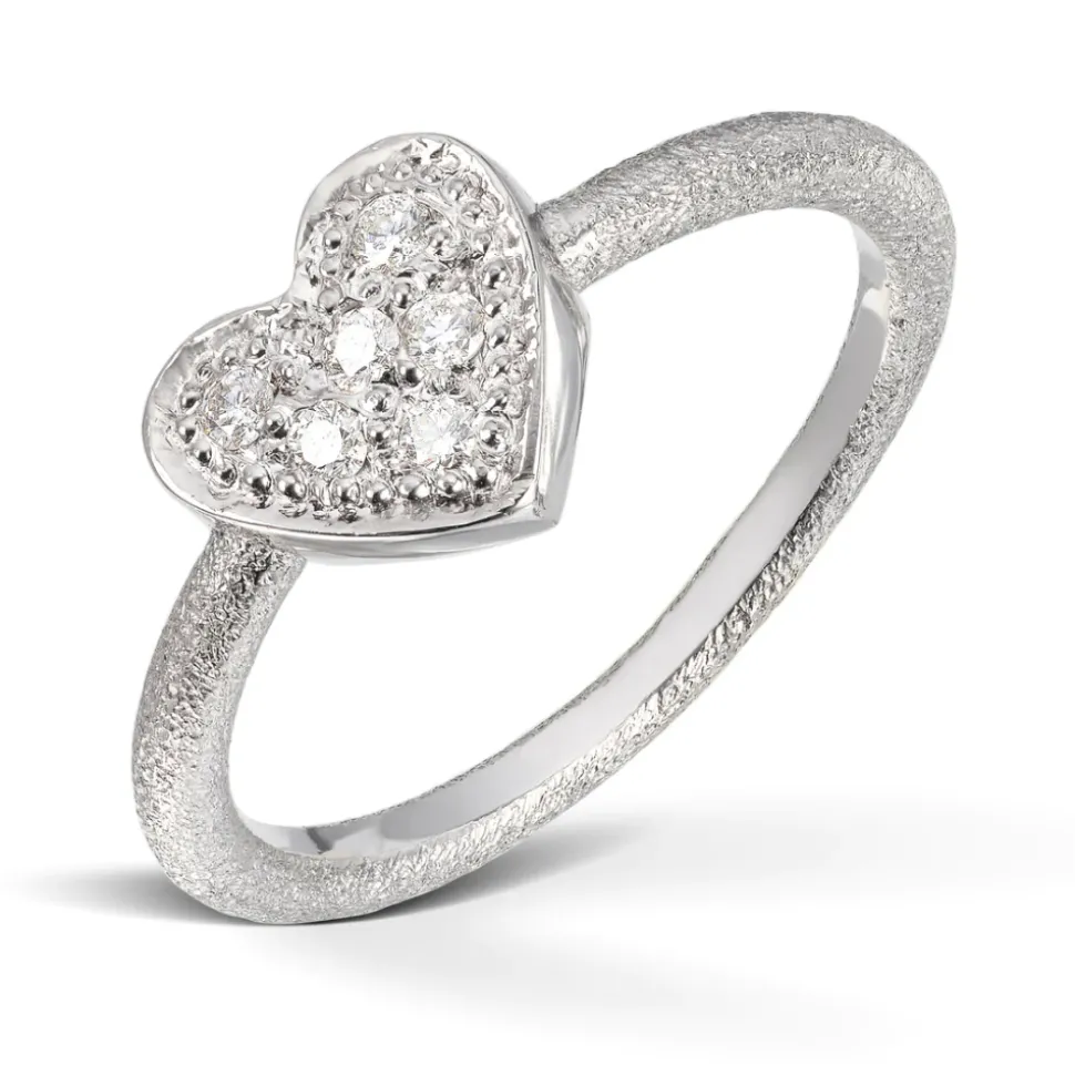 Van Bergen – Ring i hvit gull med diamanter – Joy