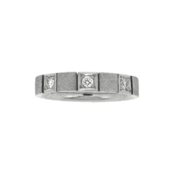 Van Bergen – Ring i hvitt gull 14K med diamanter 3×0,05 ct TW/SI