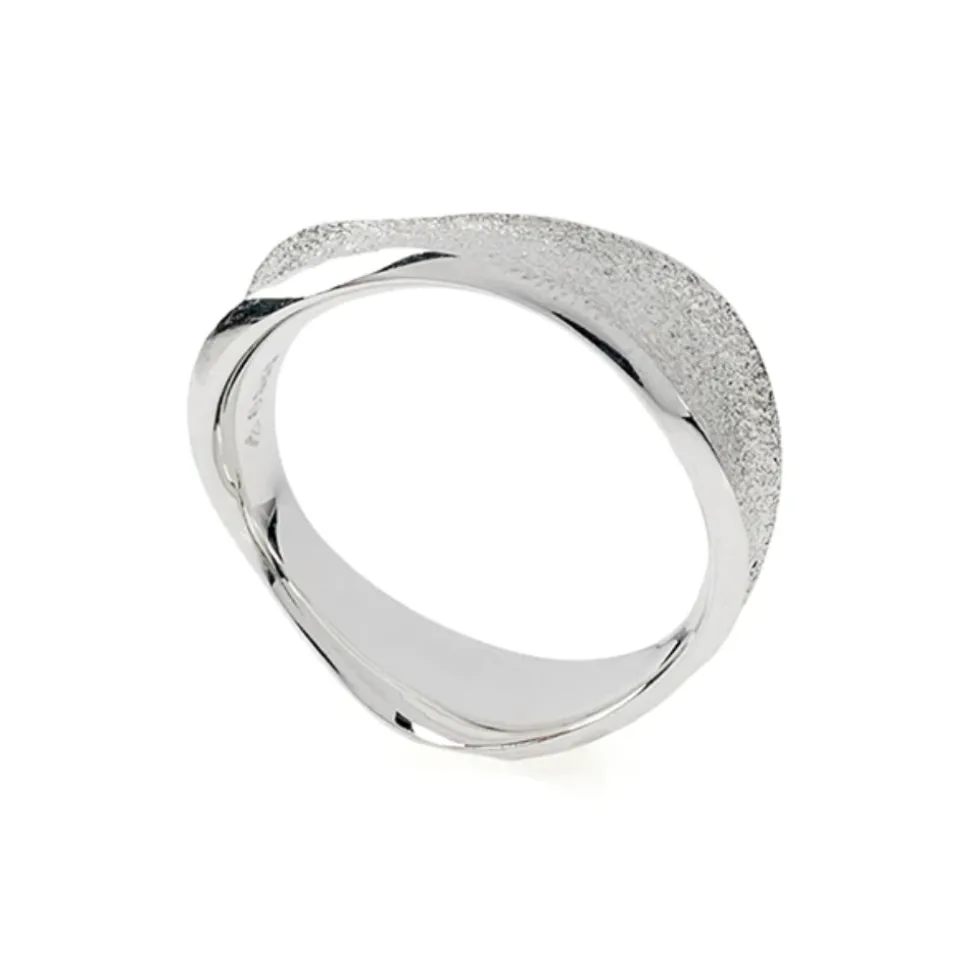 Van Bergen ring i sølv – Tide