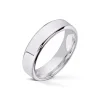 Wedding by Frisenberg – Giftering i hvitt gull – 5 mm bred