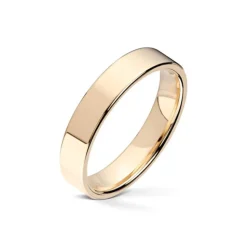 Wedding by Frisenberg – Giftering i gult gull – 4 mm bred