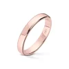 Wedding by Frisenberg – Giftering i rose gull – 3 mm bred