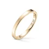 Wedding by Frisenberg – Giftering i gult gull – 2 mm bred
