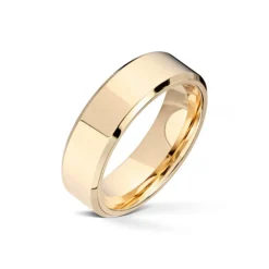 Wedding by Frisenberg – Giftering i gult gull – 6 mm bred