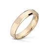 Wedding by Frisenberg – Giftering i gult gull – 4 mm bred
