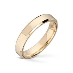 Wedding by Frisenberg – Giftering i gult gull – 4 mm bred