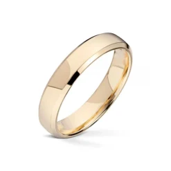 Wedding by Frisenberg – Giftering i gult gull – 4 mm bred