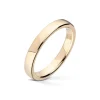 Wedding by Frisenberg – Giftering i gult gull – 3 mm bred
