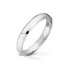 Wedding by Frisenberg – Giftering i hvitt gull – 3 mm bred