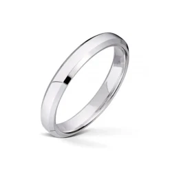 Wedding by Frisenberg – Giftering i hvitt gull – 3 mm bred