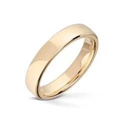 Wedding by Frisenberg – Giftering i gult gull – 4 mm bred