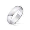 Wedding by Frisenberg – Giftering i hvitt gull – 5 mm bred