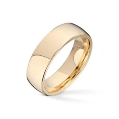 Wedding by Frisenberg – Giftering i gult gull – 6 mm bred
