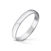 Wedding by Frisenberg – Giftering i hvitt gull – 3 mm bred