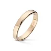 Wedding by Frisenberg – Giftering i gult gull – 3 mm bred