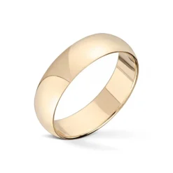Wedding by Frisenberg – Giftering i gult gull – 5 mm bred
