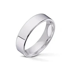 Wedding by Frisenberg – Giftering i hvitt gull – 5 mm bred