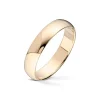 Wedding by Frisenberg – Giftering i gult gull – 4 mm bred