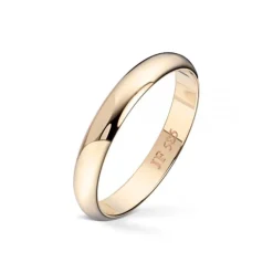 Wedding by Frisenberg – Giftering i gult gull – 3 mm bred